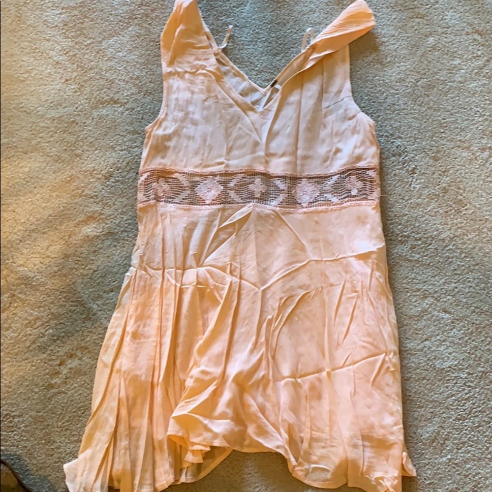 Free people peach summer dress